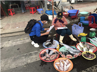 Viện CNSH&MT tổ chức hoạt động cộng đồng trong khuôn khổ môn học Môi trường và Phát triển