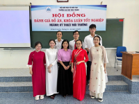 Lớp 63.CNMT hoàn thành tốt đẹp buổi bảo vệ đồ án tốt nghiệp