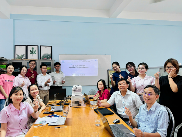 Sinh hoạt học thuật tháng 10/2025 – Bộ môn Kỹ thuật Môi trường