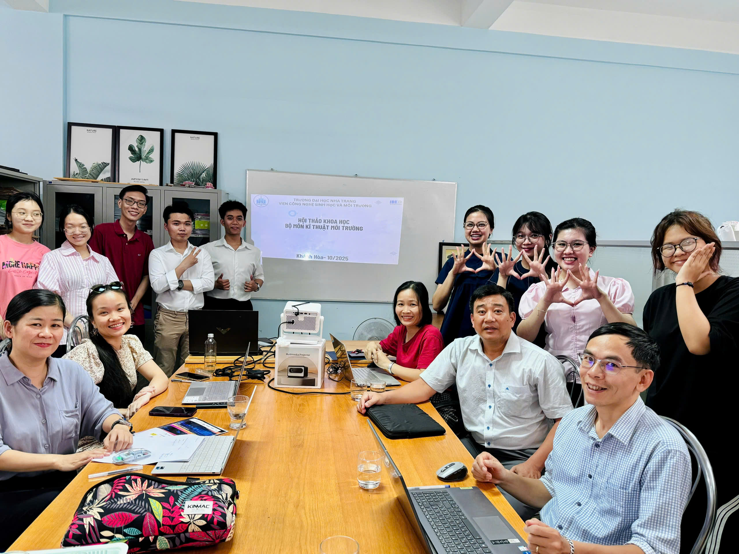 Sinh hoạt học thuật tháng 10/2025 – Bộ môn Kỹ thuật Môi trường