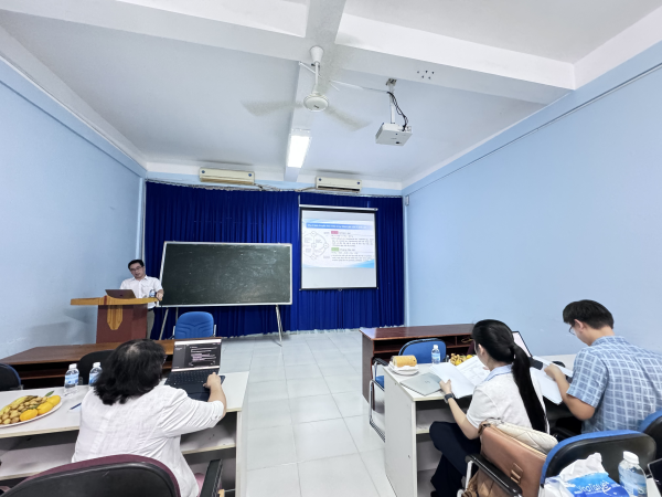 Đánh giá, nghiệm thu đề tài khoa học cấp trường mã số TR2024 – 13 – 07 “Nghiên cứu thu nhận hệ bùn kỵ khí có khả năng FEAMMOX”