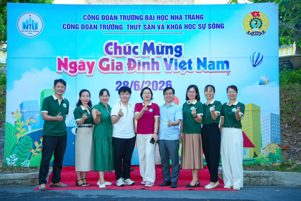 Công đoàn khoa Công nghệ Sinh học hưởng ứng kỷ niệm ngày Gia đình Việt Nam 28/6