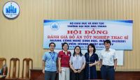 HÀNH TRÌNH CHINH PHỤC TRI THỨC – CHÚC MỪNG BẢO VỆ THÀNH CÔNG ĐỒ ÁN THẠC SĨ 