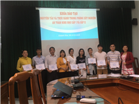 Giảng viên Viện CNSH & MT tham gia khóa tập huấn Nguyên tắc và thực hành trong phòng xét nghiệm An toàn sinh học cấp 1 và cấp 2