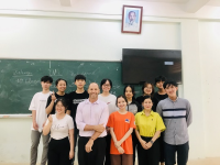 Sinh hoạt ngoại khoá: Giao lưu học tập của sinh viên 63.CNMT trong học phần Tiếng Anh chuyên ngành Kỹ thuật Môi trường