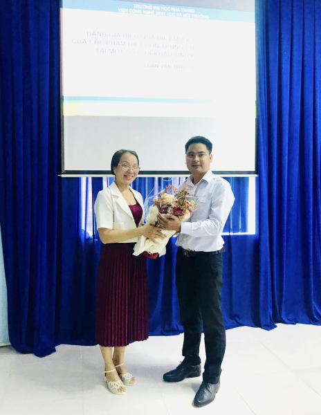 Viện CNSH&MT tổ chức bảo vệ luận văn cao học Ngành Công nghệ sinh học đợt I. 2023