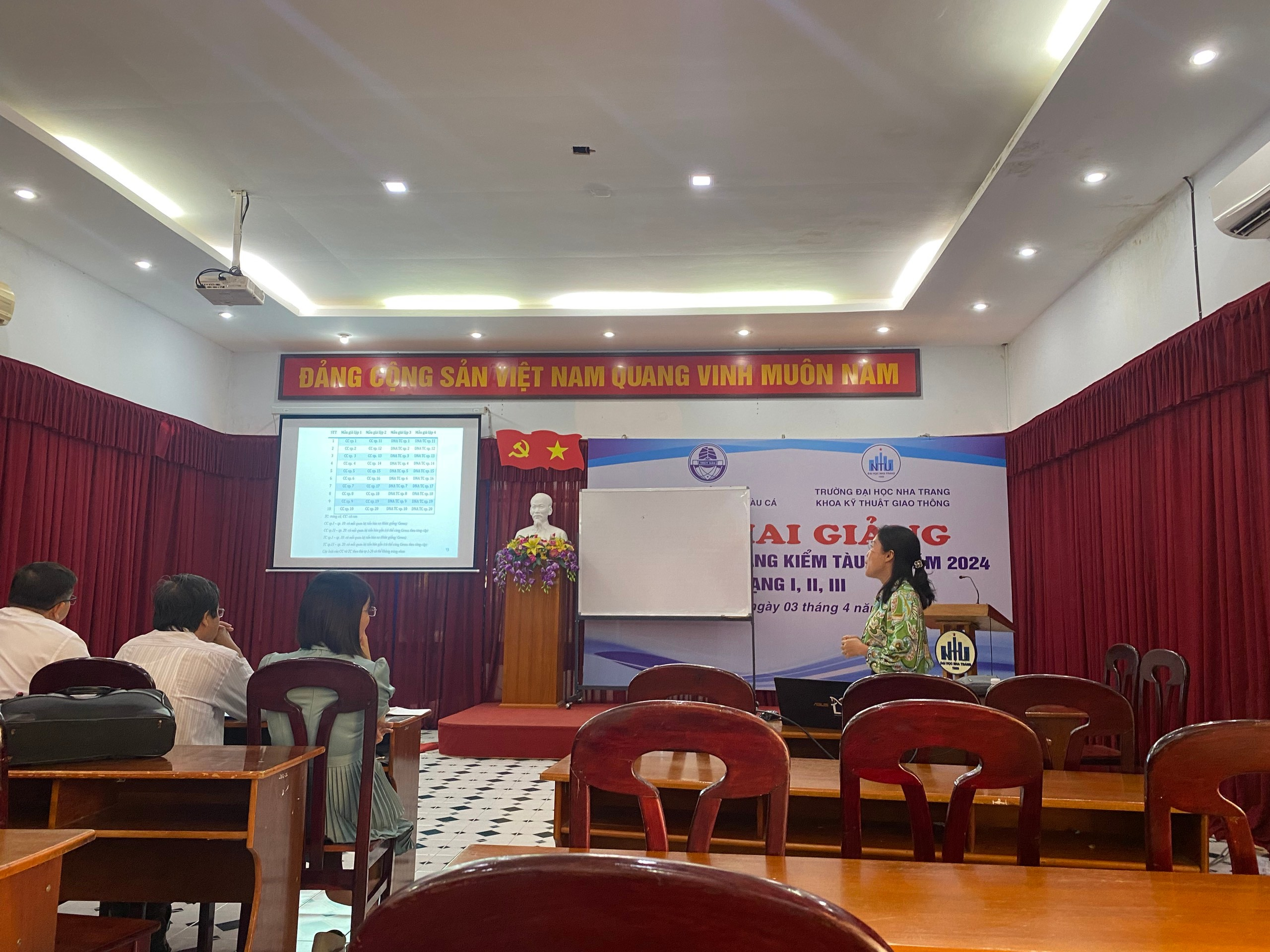 Hội đồng xét tuyển Nghiên cứu sinh đợt 1 năm 2024