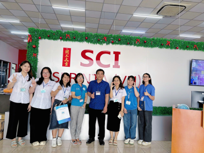 GV Bộ môn KTMT học tập thực tế về mô hình an toàn, sức khỏe và môi trường tại các doanh nghiệp ở Tp.Hồ Chí Minh