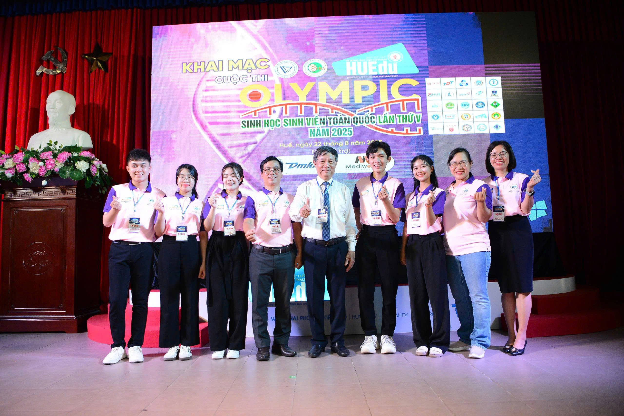 Sinh viên Viện CNSH & MT tham dự cuộc thi Olympic Sinh học sinh viên toàn quốc lần thứ V năm 2025